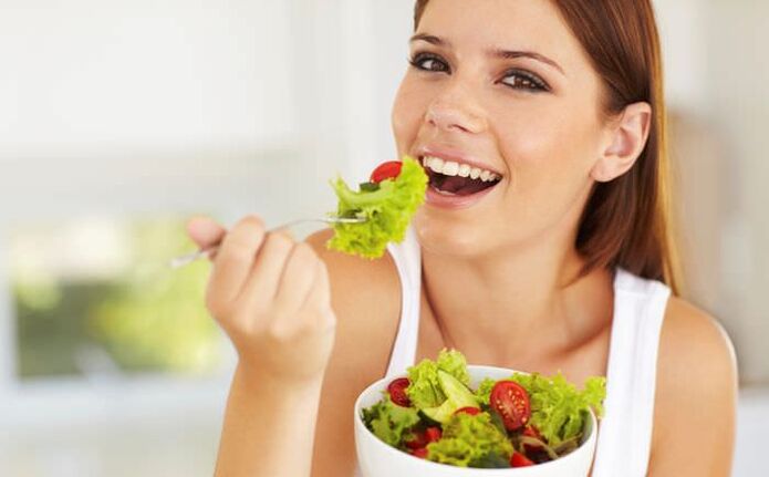 o uso de salada de legumes com psoríase